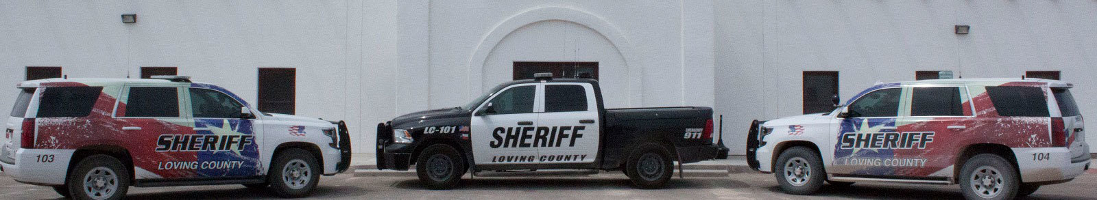 Loving County Sheriff TX Homepage Slideshow